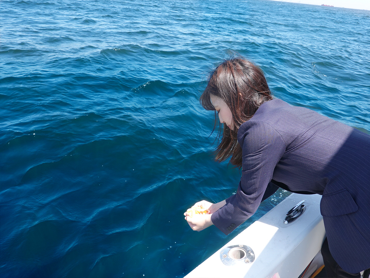 ペットの海洋散骨